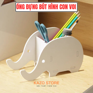 Hộp bút để bàn kiêm giá để điện thoại, hộp bút để bàn học, ống đựng bút để bàn học bàn làm việc