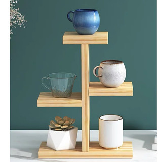 Kệ Gỗ Trang Trí Để Bàn, Kệ Trưng Bày Cây Cảnh, Ly, Cốc, Gỗ MDF