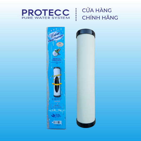 Lõi Lọc Gốm Ceramic 10 Inch Nhập Thái Lan _ Lắp Cho Ly Lọc 10 Inch Có Thể Vệ Sinh Tái Sử Dụng