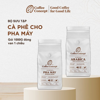 Combo 3kg cà phê pha máy espresso blend 100% rang xay nguyên chất - thơm ngon - đậm vị chuẩn gu việt