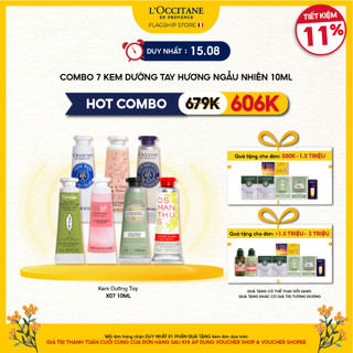 Bộ Set Kem Dưỡng Tay L'Occitane Hand Cream 10ml/tuýp Hương Ngẫu Nhiên
