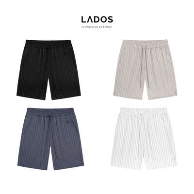 Quần đùi nam lưng chun LADOS-4143 chất vải quần tây cao cấp mịn đứng form phong cách Hàn Quốc