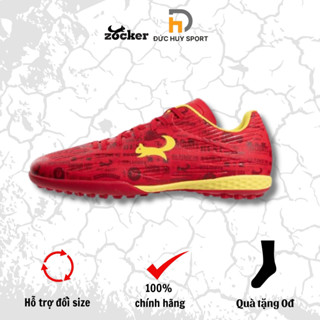 Giày đá bóng sân cỏ nhân tạo Zocker Winner Energy trang bị đệm EVA giảm chấn [ Tặng tất dệt kim ]