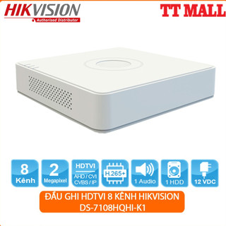 Đầu ghi hdtvi 8 kênh hikvision ds-7108hqhi-k1
