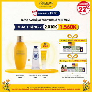 Tinh Chất Kích Hoạt Làn Da Chống Lão Hóa Chuyên Sâu L'Occitane Immortelle Divine Activating Essence 200ml