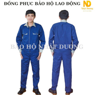 Quần áo bảo hộ Nhật Dương Tinba 02– vải Pangrim Hàn Quốc, Đồng phục kỹ sư-Hàng may sẵn, có in thêu logo theo yêu cầu