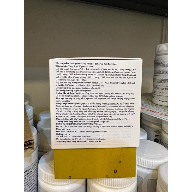 LW 365 Bee+ Smart - Tăng Cường Hoạt Động Của Não