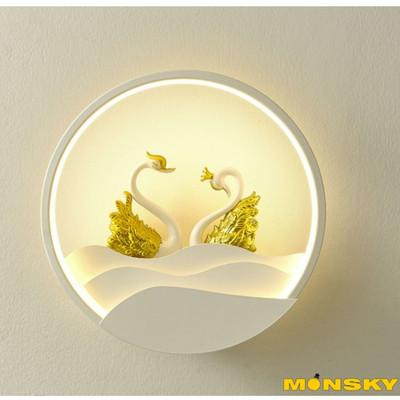 Đèn tường MONSKY BLY 3 chế độ màu ánh sáng đẹp mắt họa tiết độc đáo