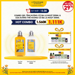 Bộ Sản Phẩm Gel Tắm & Dưỡng Thể L'Occitane Hương Hoa 250ml