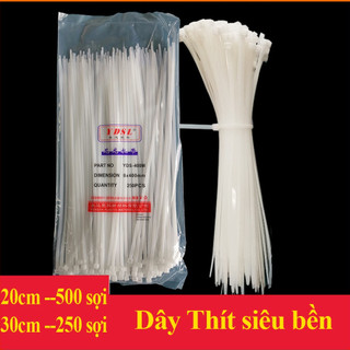 {Bán Sỉ} Túi 500 dây thít , lạt nhựa , dây rút siêu bền