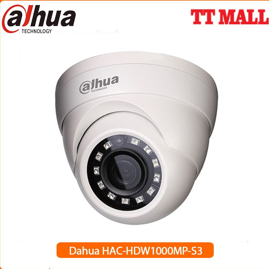 CAMERA HDCVI DAHUA HAC-HDW1000MP-S3 (Tem DSS) .