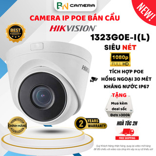 Camera ip hikvision ds-2cd1323g0e-i, 2.0mp, tích hợp poe, chính hãng