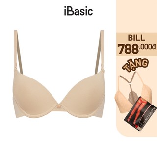 Áo ngực có gọng mút mỏng trơn ibasic braw020-1