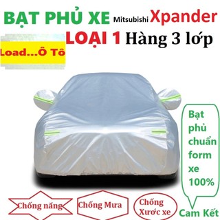 Bạt Che Phủ Xe Mitsubishi Xpander Cao Cấp (bạt 3 lớp Tráng Nhôm, chống xước)