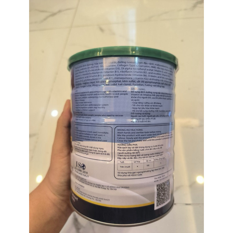 Chính Hãng - Sữa FIGHT-PRO - Sữa Dinh Dưỡng Toàn Diện Giúp Hồi Phục Sức Khoẻ Cho Người Hoá Trị, Xạ Trị