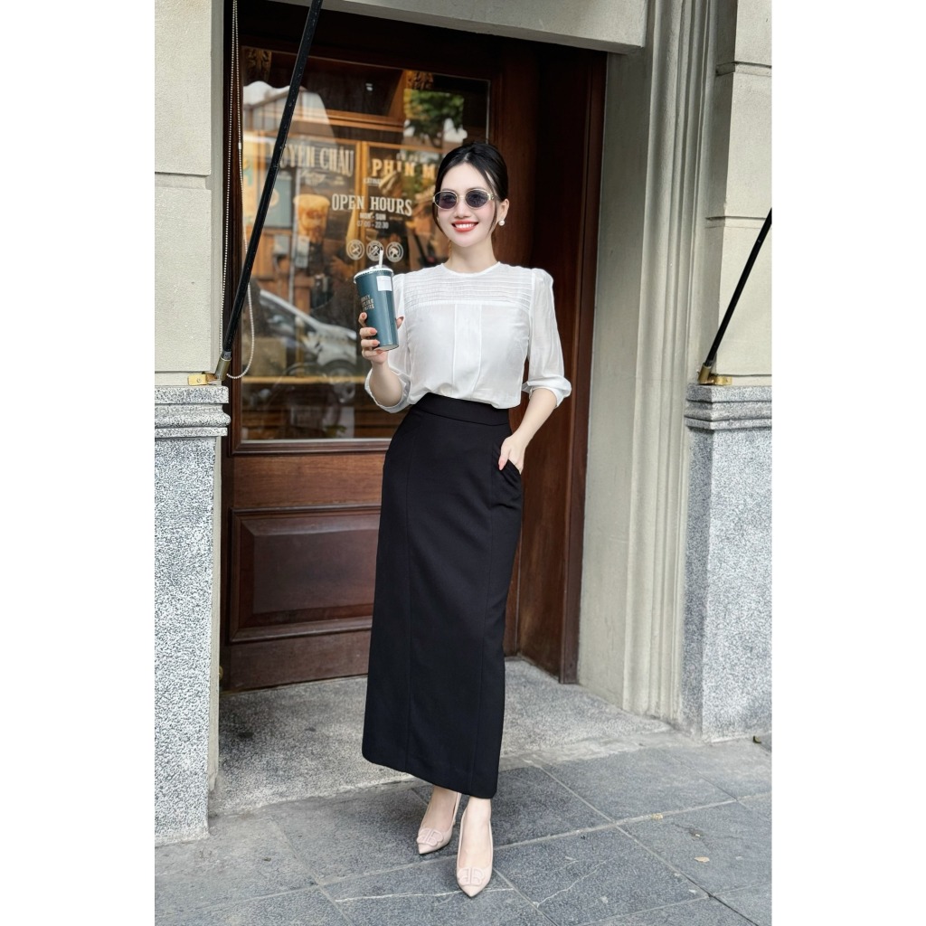 SƠ MI THIẾT KẾ CEILIO - SM328 DG SM TL chiếc ly ngực