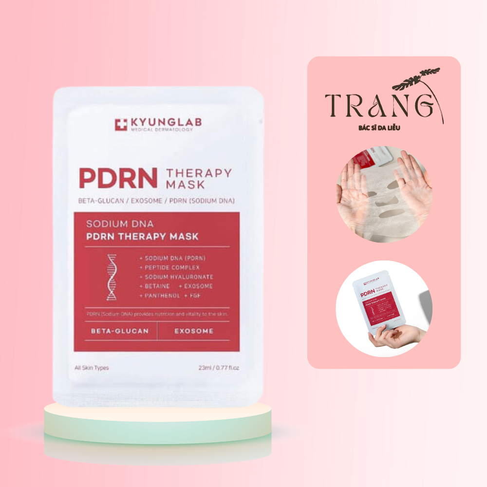 Mặt Nạ PDRN Kyunglab PDRN Therapy Mask 23ml  Sodium DNA B5 mask hạn 2027 - Dr.Trang