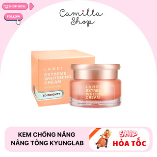 Kem face ngày Lanci dưỡng trắng da căng mịn