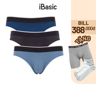 Combo 3 quần lót nam brief poly iBasic PANM006