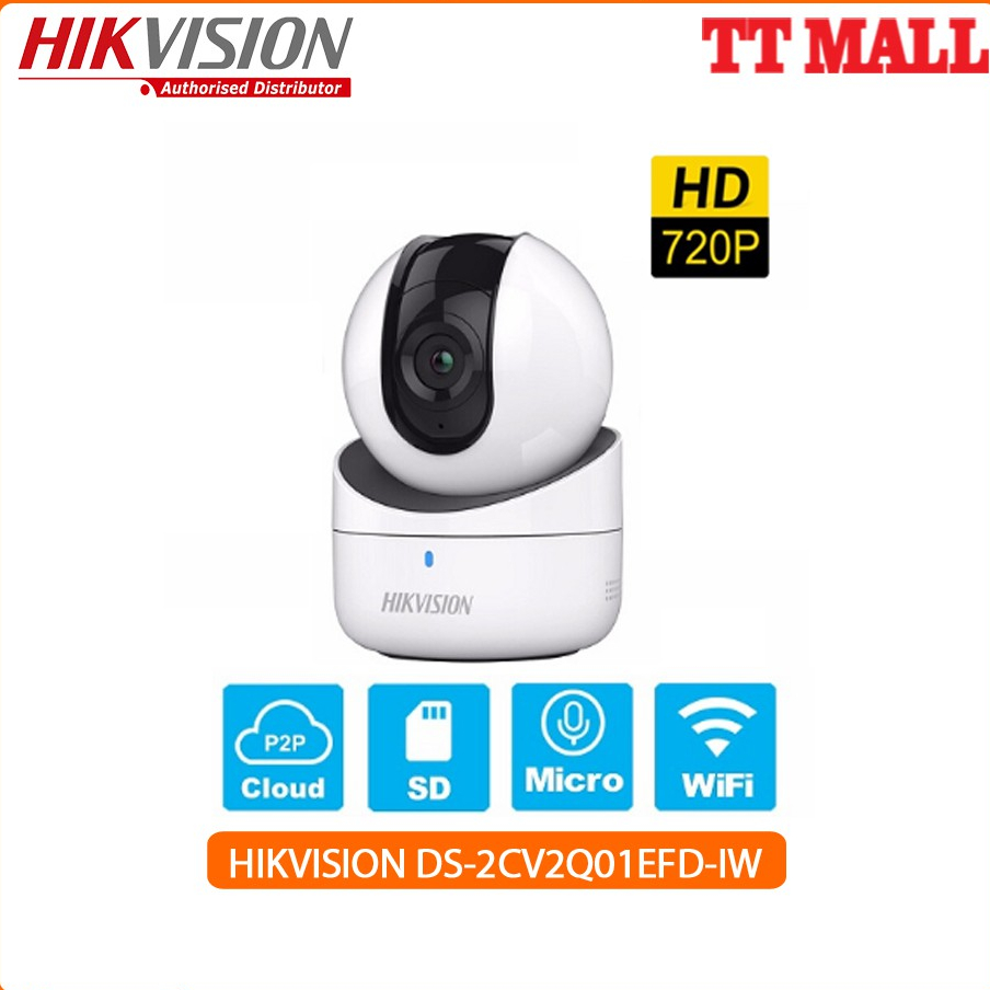 CAMERA IP ROBOT 1MP HIKVISION DS-2CV2Q01EFD-IW