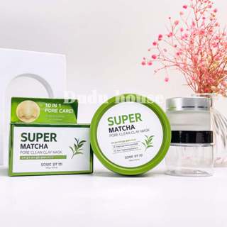 Mặt Nạ Đất Sét Trà Xanh Some By Mi Super Matcha Pore Clean Clay Mask 100g