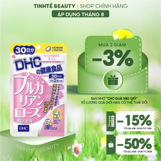 Viên Uống Hương Hoa Hồng Thơm Cơ Thể DHC Bulgarian Rose Capsule 30 Ngày