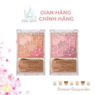  Phấn má hồng Canmake Glow Fleur Cheeks 
