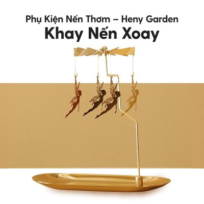 Phụ Kiện Chăm Sóc Nến Thơm HENY GARDEN - Charm Xoay