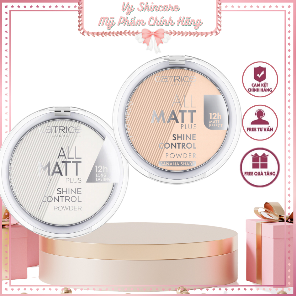 Phấn phủ Catrice All Matt Plus Shine Control Powder