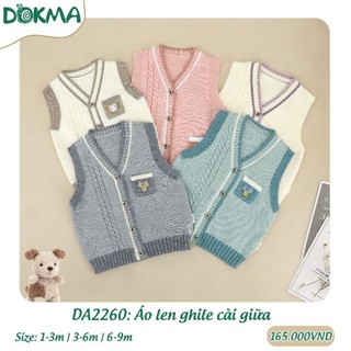Áo len gile Dokma 3-9 tháng tuổi