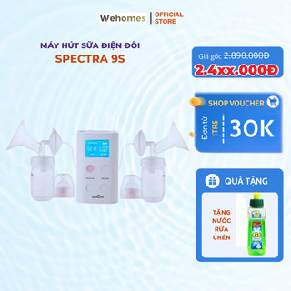 Máy hút sữa điện đôi spectra 9s chính hãng