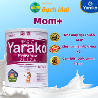 Sữa Bầu YARAKO PREMIUM MOM+ Tăng Cường Đề Kháng Cho Phụ Nữ Mang Thai Và Cho Con Bú