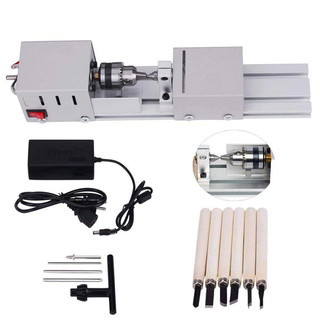 Máy tiện gỗ mini - Máy đánh bóng hạt gỗ