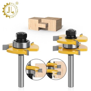 Mũi phay gỗ - Mũi soi ghép ván sàn cốt 12ly7 dùng cho ván dày 13-19mm