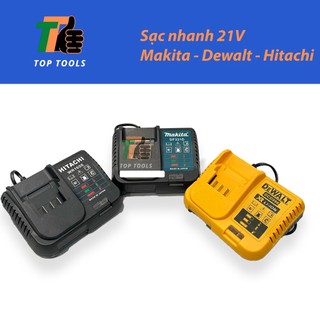 Sạc pin máy khoan, sạc máy bulong 21V, sạc nhanh tự ngắt