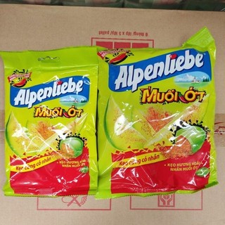 Kẹo Alpenliebe hương Xoài nhân Muối Ớt gói 84.1g/203g
