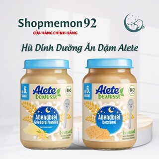 [DATE T4-5/2026] Hũ dinh dưỡng hữu cơ Alete đóng lọ 190g cho bé 4/6m+