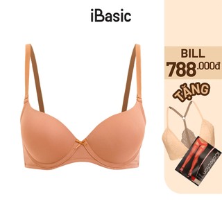 Áo ngực có gọng mút vừa T-Shirt smoothies iBasic BRAW130