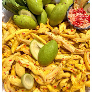 🥭xoài non sấy muối ớt 🌶