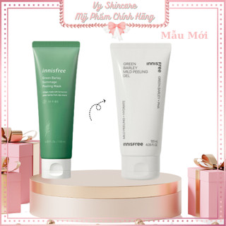 Mẫu mới Tẩy tế bào chết mặt Innisfree Green Barley Gommage Peeling Mask 120Ml