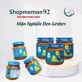 Mận đen nghiền Gerber Nga-mận đen Ba Lan 125g (cho bé từ 4 tháng) date T3/2026