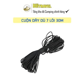 Dây dù Paracord 7 lõi nhiều sắc màu (4mm) BB1221- Dây dù sinh tồn- Bụi Travel