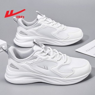 [Tăng 1 Size] Giày Thể Thao Nam Nữ Warrior 0358, Tập Gym, Chạy Bộ, Chơi Bóng Chuyền, Cầu Lông, Pickleball, Tặng Tất Chân