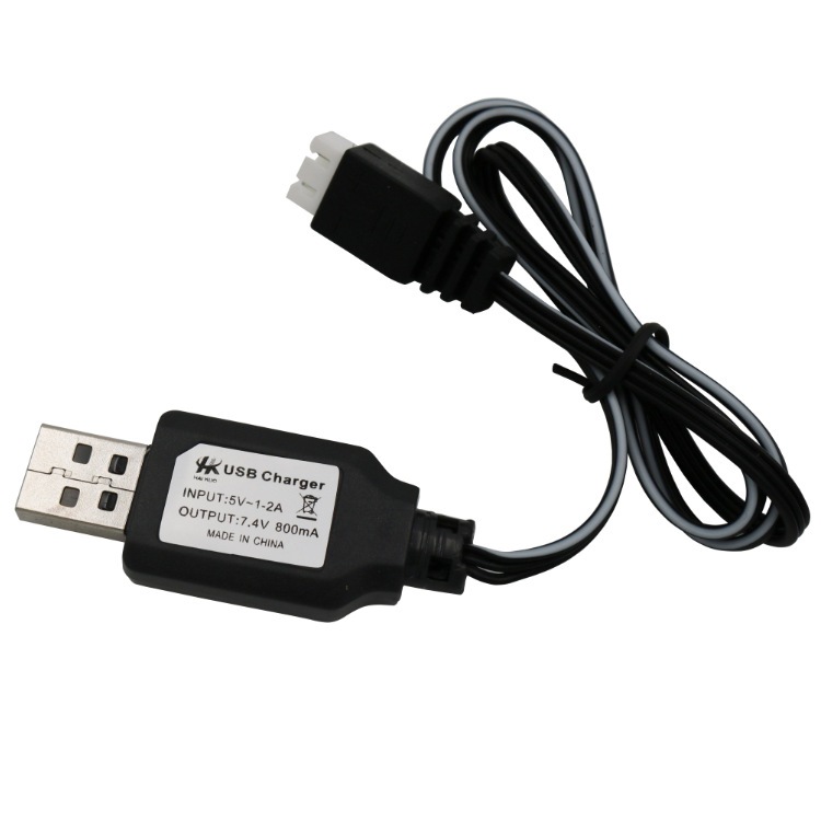 Dây sạc pin 2s qua cổng USB