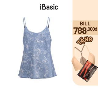 Áo ngủ nữ satin iBasic HOMW024