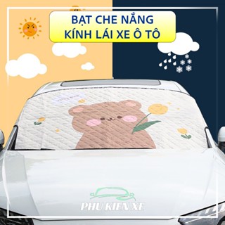 Tấm bạt che chắn nắng ngoài kính lái ô tô 3 Lớp - chống nóng cách nhiệt cho xe oto