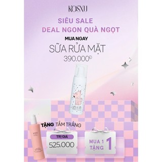 Sữa rửa mặt tạo bọt kosxu tặng tắm trắng kosxu 💖freeship