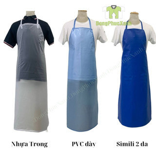 Tạp Dề Nhựa Chất Liệu PVC Chống Nước