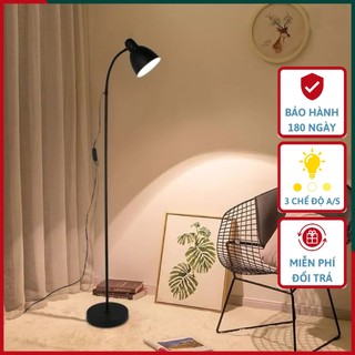 Đèn cây đứng kèm bóng chống cận 3 chế độ ánh sáng bảo hành 2 năm decor phòng ngủ phòng khách kiểu đèn lersta ikea