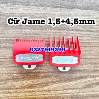 ✅ Cữ tông đơ JAME 1,5 4,5mm - cữ gá thép chuyên fade